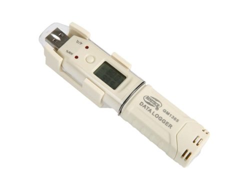 Benetech GM1365 Humidity Temperature Data Logger USB Digital Thermometer Hygrometer -30~+80 Celsius Discount