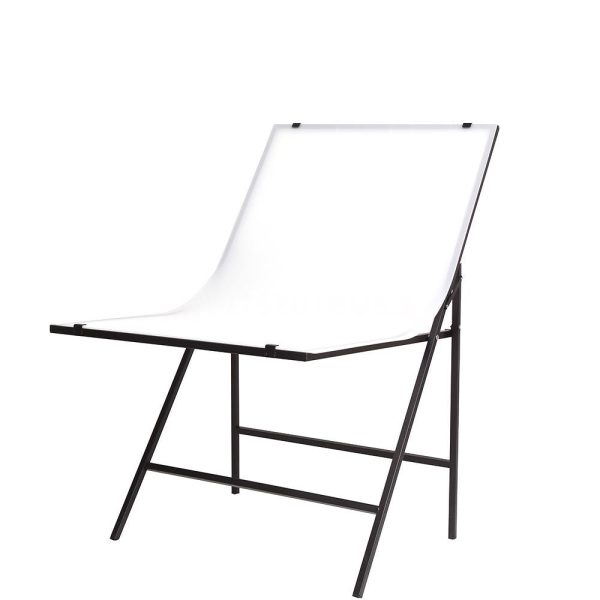 Pxel ST-6X10 Portable Shooting Table Studio Photography 60 X 100CM White Background Backdrop Online now