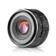 Meike MK-35mm 35mm f1.7 Large Aperture Manual Focus Micro 4 3 Lens for Panasonic Lumix GF 5 6 7 and Olympus 1EM1 EP5 43 system Mirrorless Camera For Sale