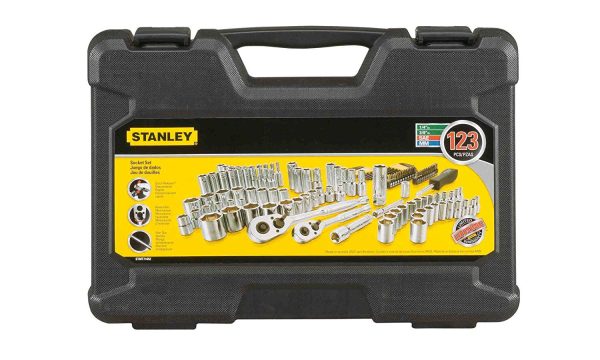 Stanley STMT71652 123-Piece Socket Wrench Tool Set Kit For Sale