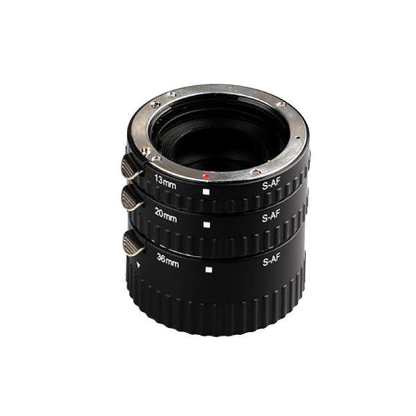 Meike MK-S-AF1-AL Macro Auto Focus Extension Tube Ring AF for Sony Alpha A57 A77 A200 A300 A330 A350 A500 A550 A850 A900 etc. Fashion