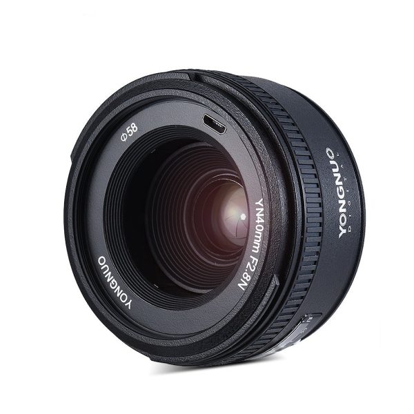 Yongnuo YN40MM F2.8N AF MF Lens 40mm Wide Angle Prime Auto Focus Lenses For Nikon DSLR Camera Online now