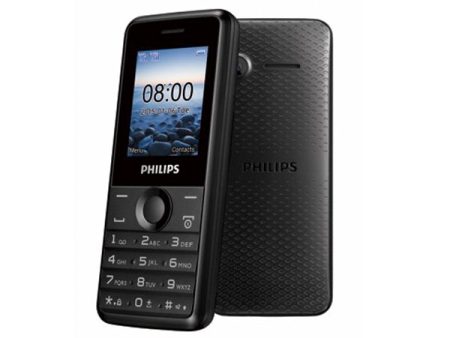 Philips Xenium E103 Basic Mobile Phone Dual Sim - Black Cheap