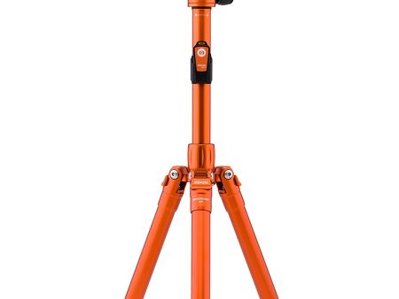 MeFOTO BackPacker Air Tripod and Selfie Stick in One Kit Orange For Sale