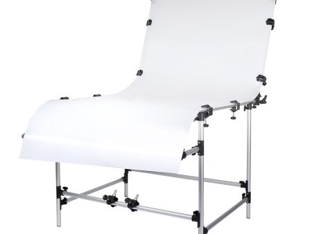 Pxel ST-10X20 Foldable Shooting Table 100x200cm Photographic Studio White Background Backdrop Sale