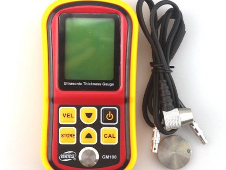 Benetech GM100 Ultrasonic Thickness Gauge Metal Width Monitor Tools 1.2~225mm Sound Meter Diagnostic Tool on Sale