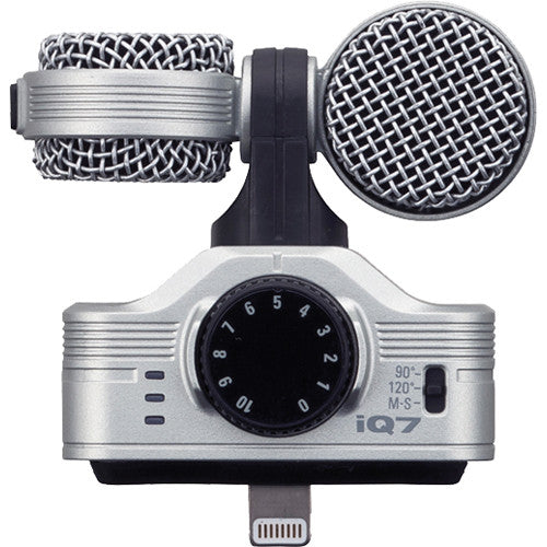 Zoom iQ7 Mid-Side Stereo Microphone for iOS Devices with Lightning Connector Online