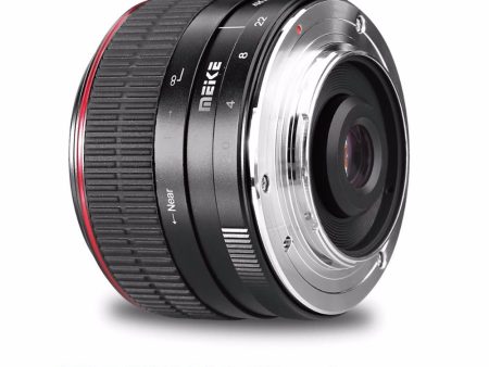 Meike MK-6.5mm 6.5mm Manual Focus Ultra Wide f 2.0 Fisheye Lens for Nikon Mirorrless Camera Hot on Sale