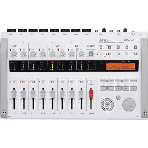 Zoom R16 Multi-Track Recorder & Mixer, Computer Interface & Controller Online Hot Sale