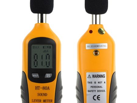 Eagletech HT-80A Mini Portable Size Sound Level Meter LCD Digital Screen Display Noise Tester Noise Decibel Monitor Pressure Tester on Sale