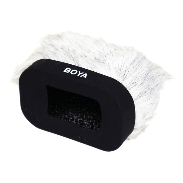 Boya BY-P30 Professional Fluffy Windshield for Portable Recorder for Zoom H4n, H5, H6 Tascam DR-100 MkII Sony PCM-D50 and others Discount