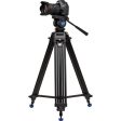 Benro KH25PC   KH26PC 61.6    72.6  Aluminum Video Tripod Kit with Fluid Head, 11lb Payload, Retractable Feet, Carrying Travel Bag for DSLR Cameras on Sale