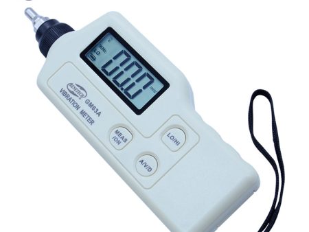 Benetech GM63A Portable Digital Vibration Meter High Sensitivity Probe Vibration Monitoring Instruments Online Hot Sale