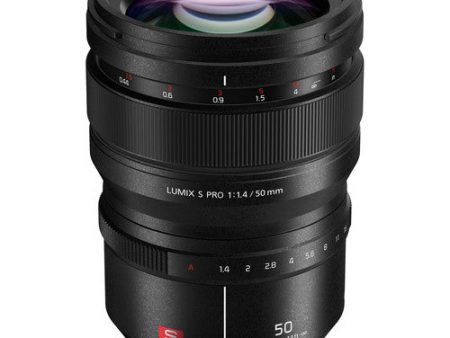 Panasonic Lumix S PRO 50mm f 1.4 Lens Full Frame Format Hot on Sale