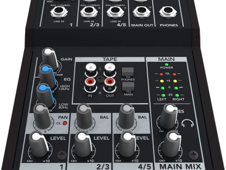 Mackie Mix5 Analog Mixer Hot on Sale