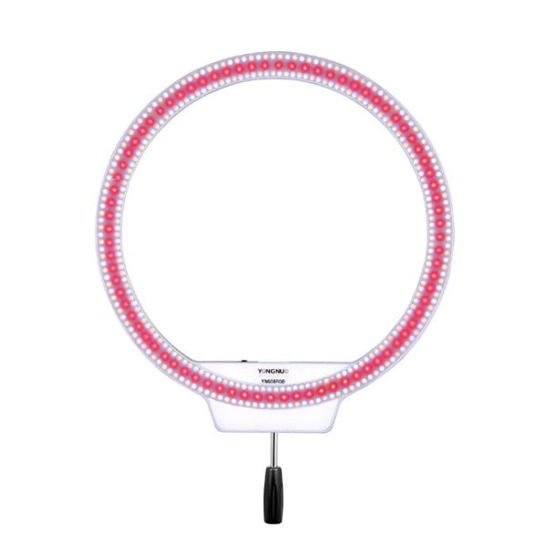 Yongnuo YN608 RGB LED Video Light Flash 20 Inch Ring Light 5500K RGB with Remote Controller Sale