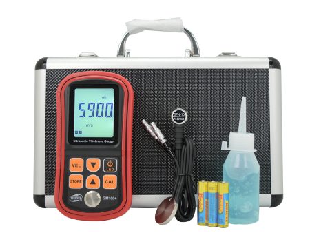 Benetech GM100+ Plus Ultrasonic Thickness Gauge Tester Metal Width Measuring Instrument 1.2~300.00mm (Steel) Hot on Sale