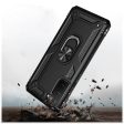 Black Military Kickstand Series Case - Samsung Galaxy S21 FE 5G For Sale