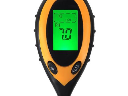 Eagletech Digital Soil Tester 4 in 1 Moisture PH Light Temperature Meter for Plantito Plantita Plant Lovers Indoor Outdoor Gardening on Sale