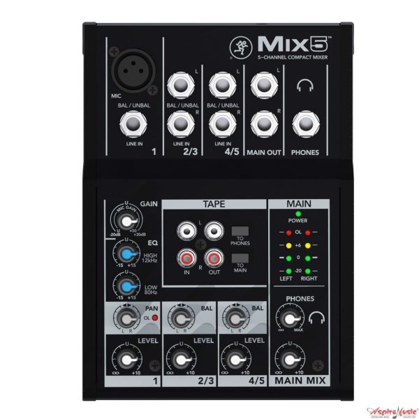 Mackie Mix5 Analog Mixer Hot on Sale