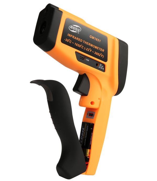 [CLEARANCE] Benetech GM1651 Non Contact Thermometer Laser Temperature Gun Infrared Thermometer -30° to 1650° Celcius with USB interface to connect your PC. Discount