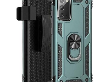 Green Military Kickstand Series Case - Samsung Galaxy Note20 (2020) Supply