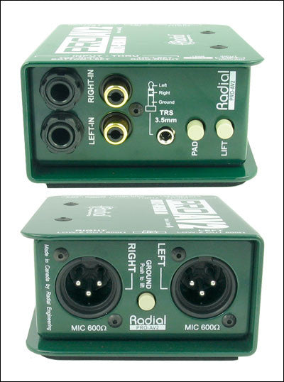 Radial Engineering ProAV2 Stereo Direct Box Online Sale