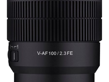 100mm T2.3 Full Frame Telephoto Cine Auto Focus for Sony E Discount