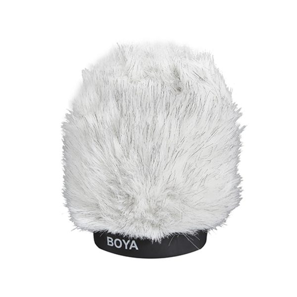 Boya BY-P100 Fur Windscreen Furry Windshield Muff for Shotgun Capacitor Microphone Wind Shield Protection Outdoor Interview Mic Foam Hot on Sale