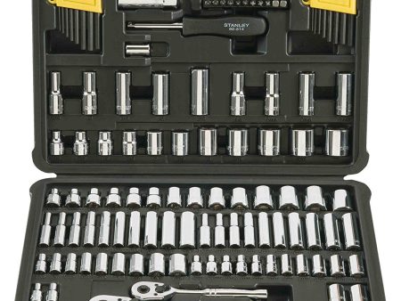 Stanley STMT71652 123-Piece Socket Wrench Tool Set Kit For Sale