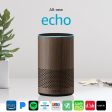 All New Amazon Echo 2nd Generation 2017 Walnut with improved sound powered by Dolby For Cheap