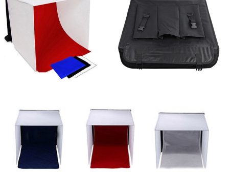 Pxel LB50 50cm   20  Photo Studio Square Light Tent Kit Portable and Foldable for Product or Food Photography Online now