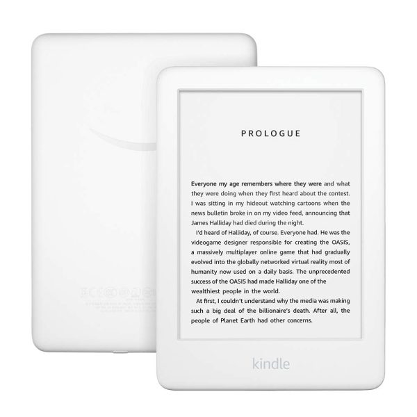 Amazon Kindle 6-Inch 8GB 10th Generation with Built-in Front Light Ebook Reader (White) Online now