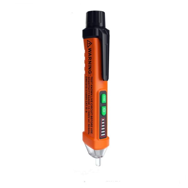 PeakMeter PM8908C Non-contact AC Voltage Detector Tester Meter 12V-1000V Pen Style Voltage Detector Fashion